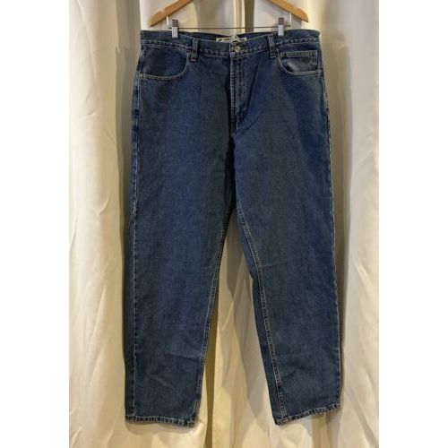 Harley-Davidson Men's Denim Pants Relaxed Fit Jeans Size 38x34 Black Label